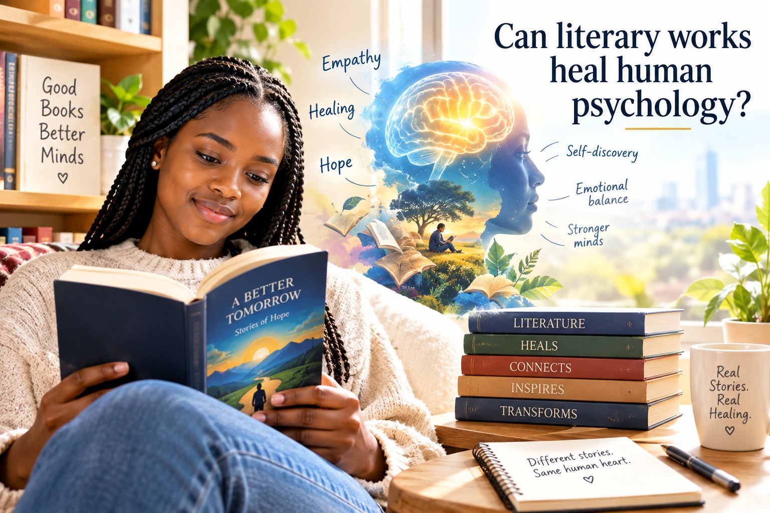 Can literary works heal human psychology