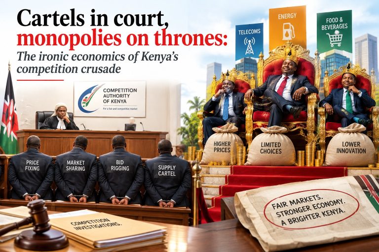 Cartels in court, monopolies on thrones