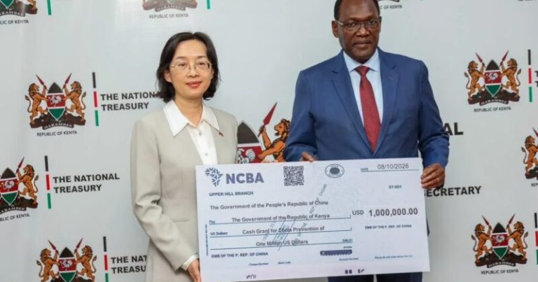 China grants Kenya $2M for drought and Ebola response