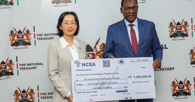 China grants Kenya $2M for drought and Ebola response