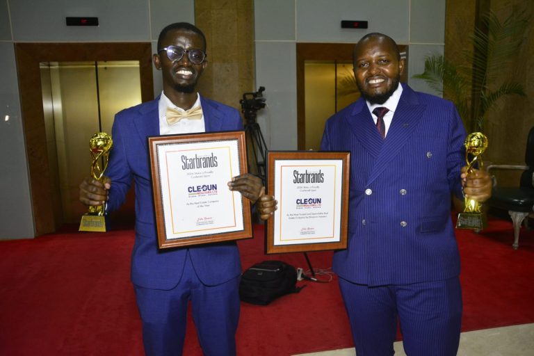 Cledun Realtors Ltd was on Friday evening recognised by Starbrands