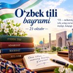 Dedicated to October 21 — Uzbek Language Day