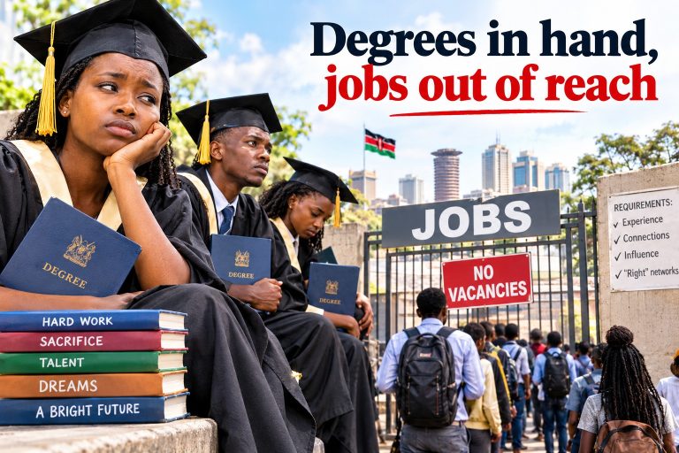 Degrees in hand, jobs out of reach