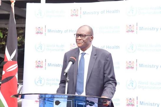 Director General for Health Dr Patrick Amoth