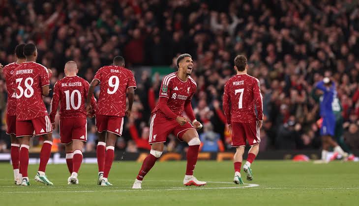 Fofana miss sends Liverpool past Chelsea into Carabao Cup quarter-finals