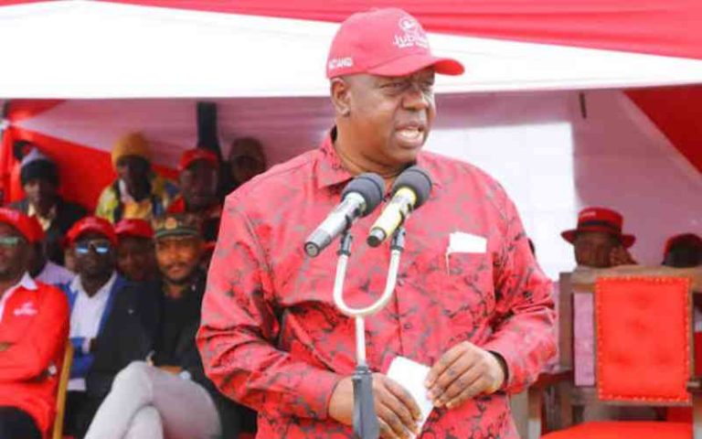 Former Interior Cabinet Secretary Fred Matiang’i