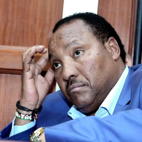 Former Kiambu Governor Ferdinand Waititu.