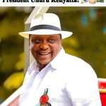 Former President Uhuru Kenyatta