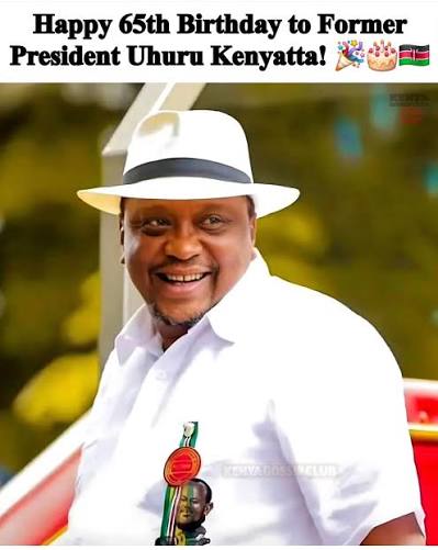 Former President Uhuru Kenyatta