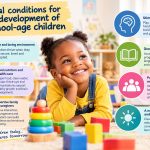 General conditions for the development of preschool-age children
