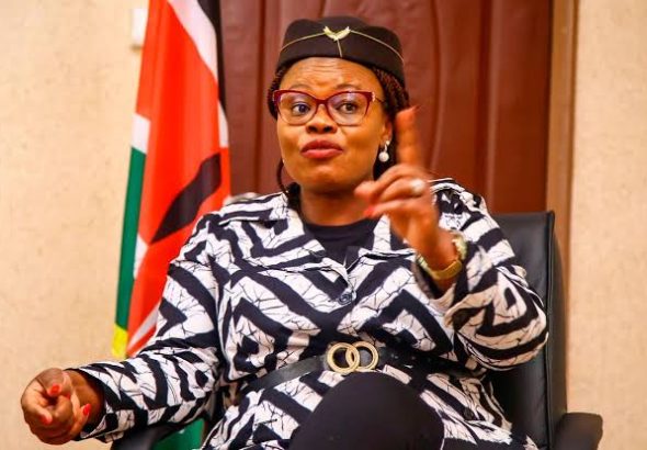 Githunguri MP Gathoni Wamuchomba.