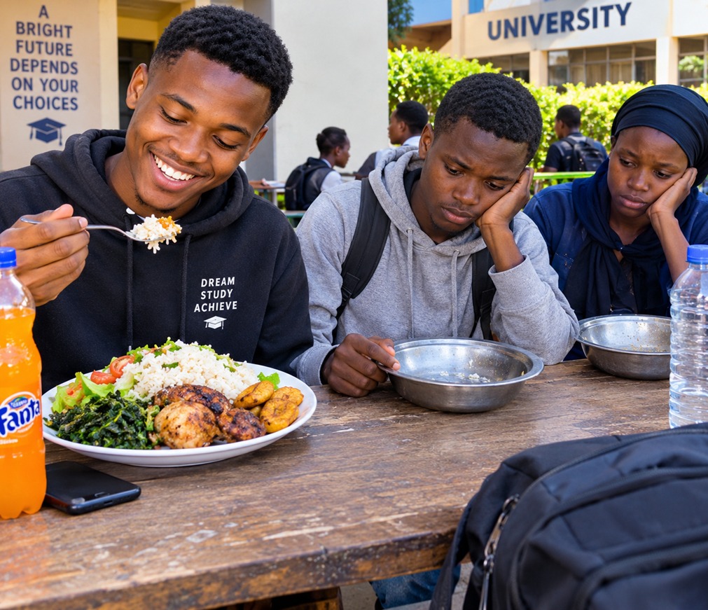 Hardship and peer pressure in universities