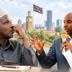 Health Cabinet Secretary Aden Duale and Governor Irungu Kang'ata