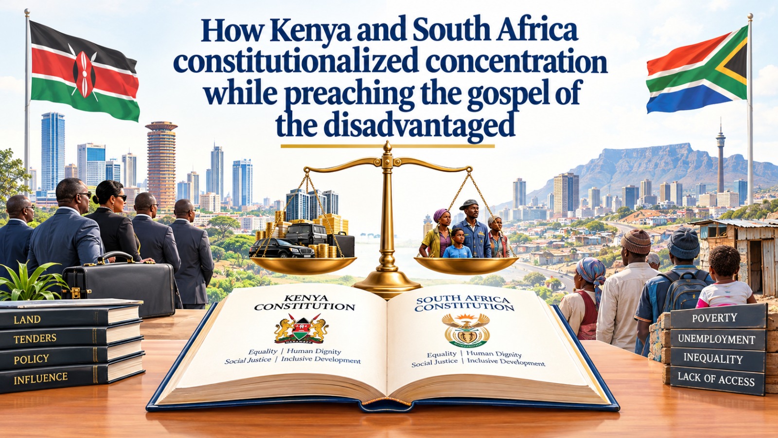 How Kenya and South Africa constitutionalized concentration while preaching the gospel of the disadvantaged