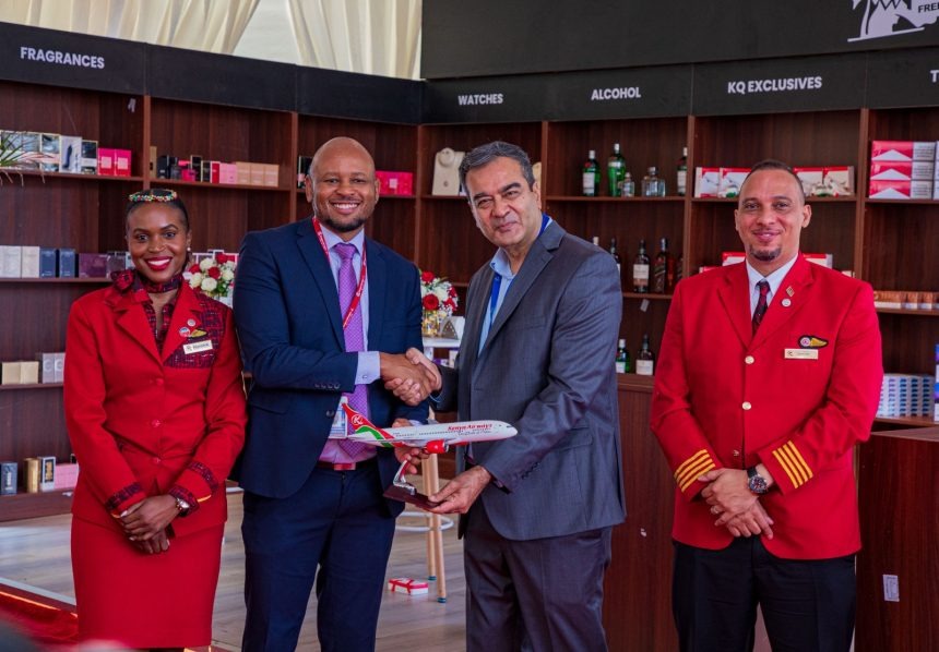 Kenya Airways slashes duty-free prices with new inflight shopping service