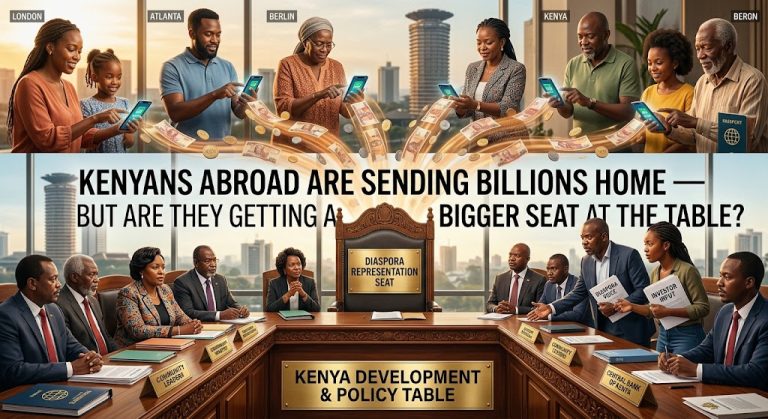 Kenyans abroad are sending billions home — but are they getting a bigger seat at the table