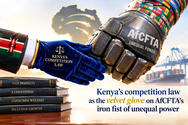 Kenya’s competition law as the velvet glove on AfCFTA’s iron fist of unequal power