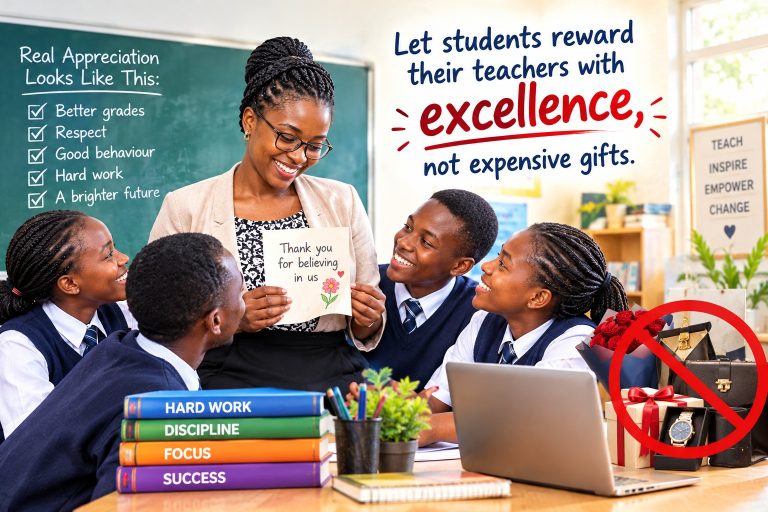Let students reward their teachers with excellence, not expensive gifts
