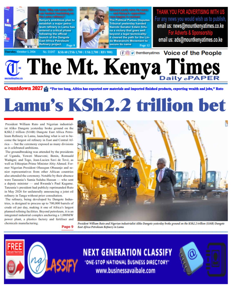 October 1, 2026 The Mt Kenya Times ePAPER_001