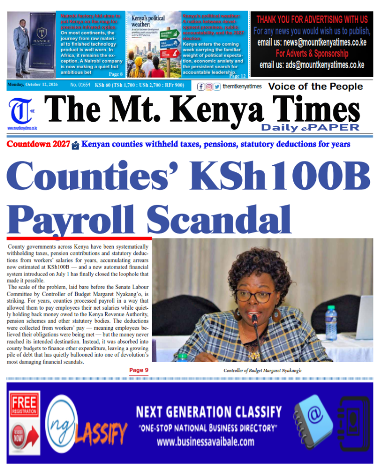 October 12, 2026 The Mt Kenya Times ePAPER_001