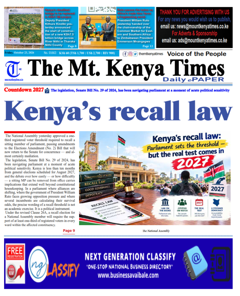 October 23, 2026 The Mt Kenya Times ePAPER_001