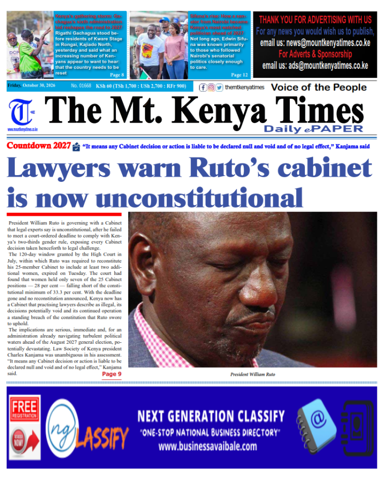 October 30, 2026 The Mt Kenya Times ePAPER_001