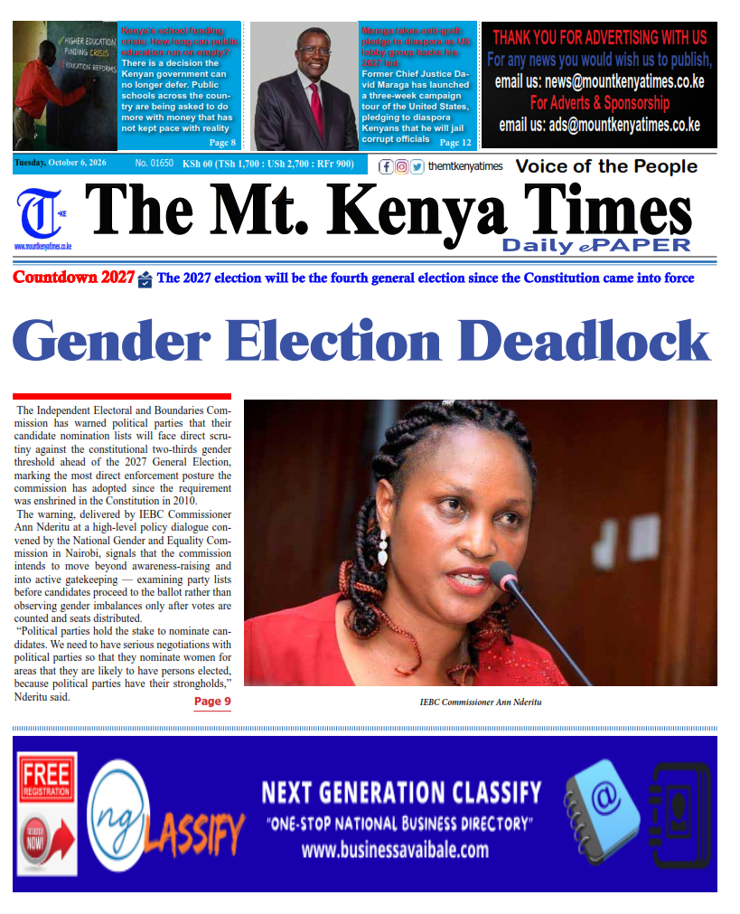 October 6, 2026 The Mt Kenya Times ePAPER_001