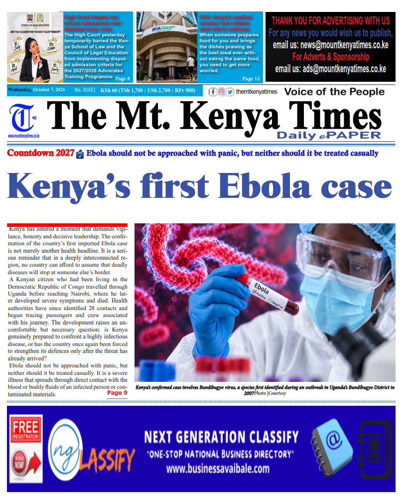 October 7, 2026 The Mt Kenya Times ePAPER_001