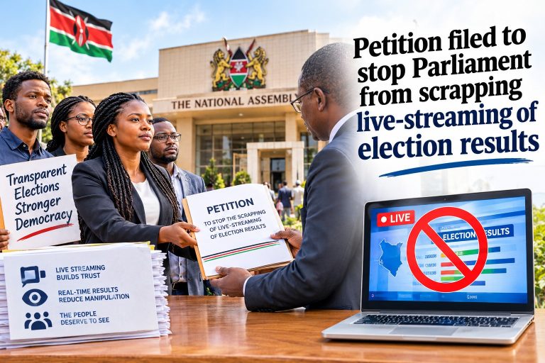Petition filed to stop Parliament from scrapping live-streaming of election results