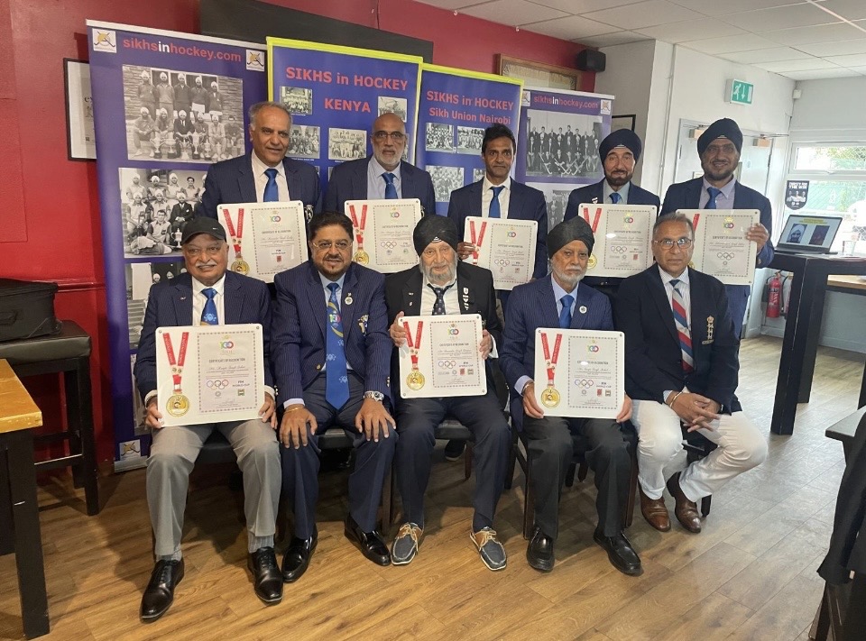 KENYAN HOCKEY LEGENDS HONOURED IN LONDON