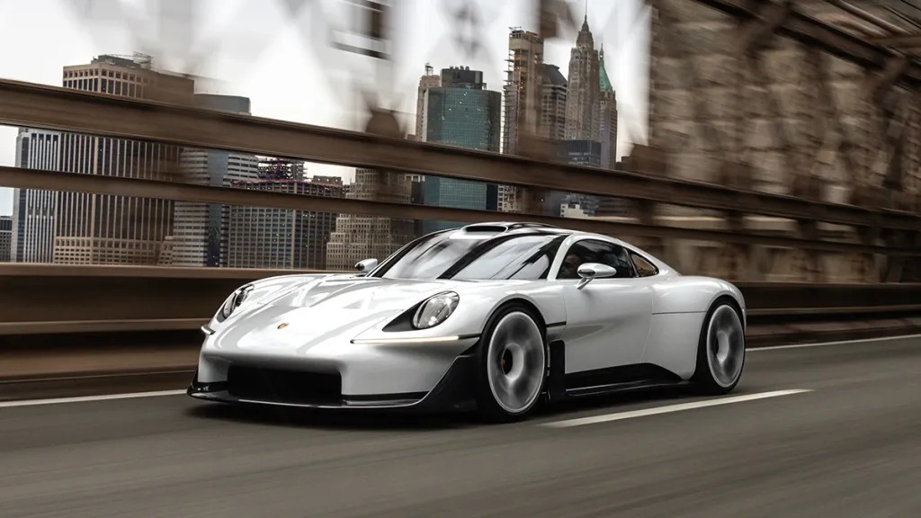 Porsche looked to the past as Tesla attempted to fly into the future ...