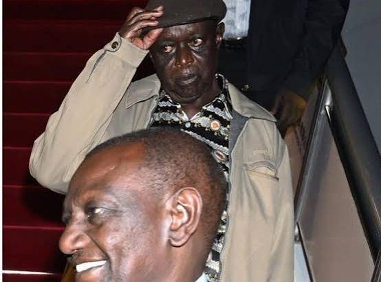 President William Ruto amd Oburu Odinga