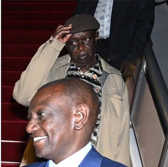 President William Ruto amd Oburu Odinga