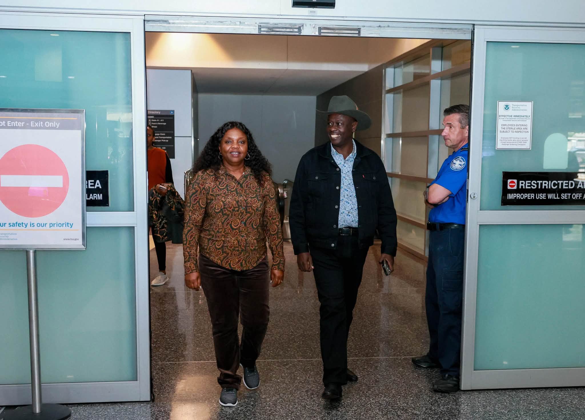 Rigathi Gachagua and his wife, Rev. Dorcas in Boston