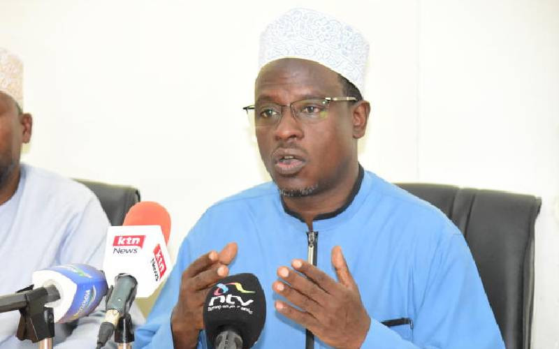 SUPKEM National Chairman Al-Hajji Hassan Ole Naado