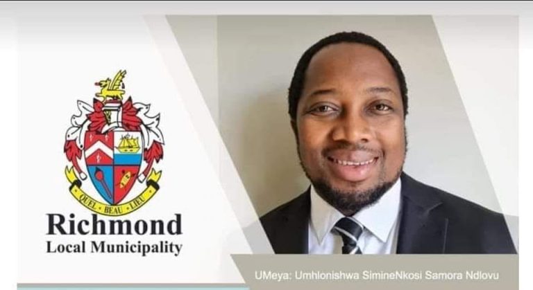 Samora Ndlovu, a former mayor of Richmond
