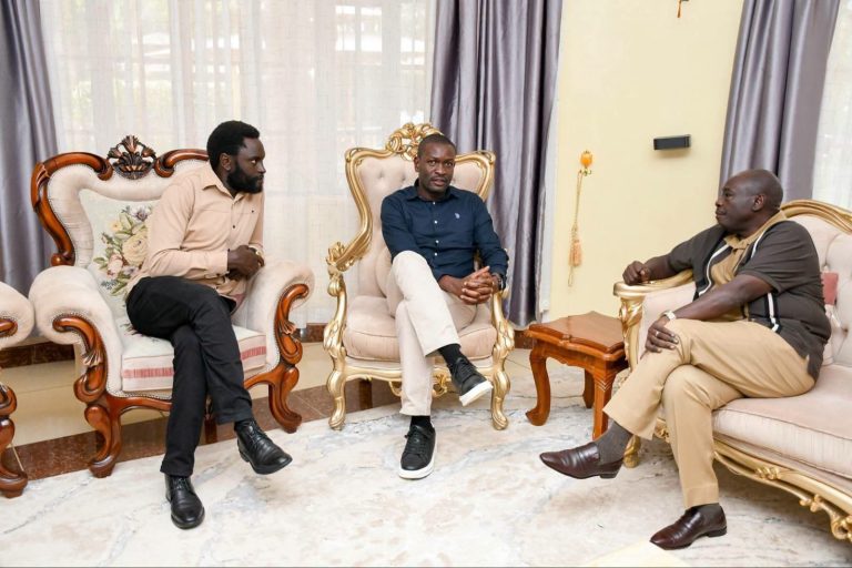 Senators John Methu, Edwin Sifuna and DCP leader Rigathi Gachagua