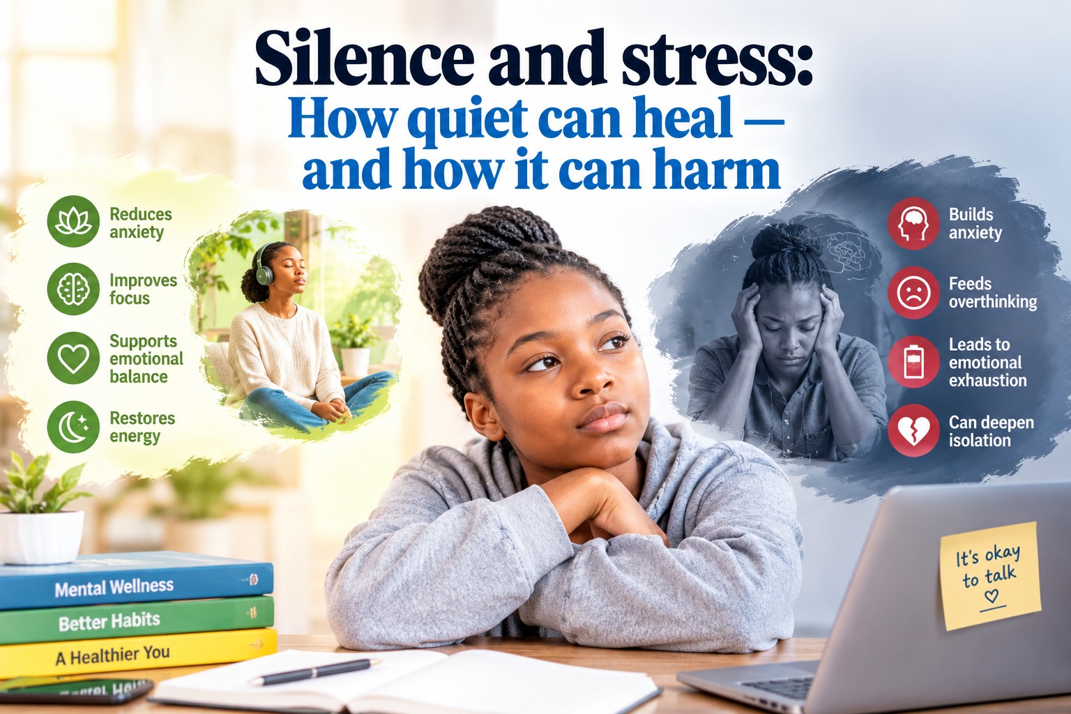 Silence and stress