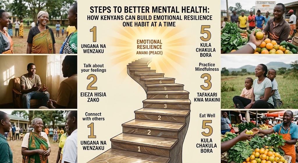 Steps to better mental health