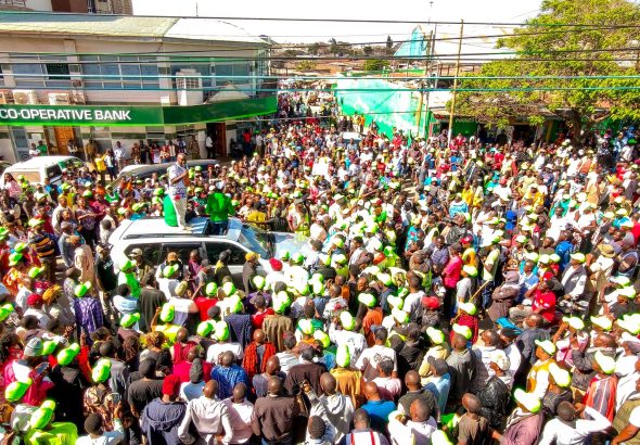 The DCP Party team, led by Senator John Methu, engaged with the great people of Kajiado town.