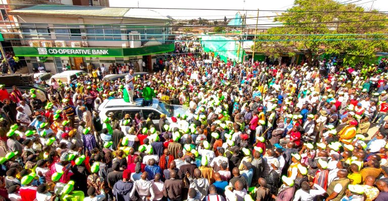 The DCP Party team, led by Senator John Methu, engaged with the great people of Kajiado town.
