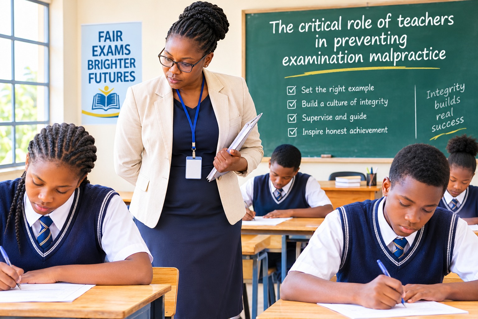 The critical role of teachers in preventing examination malpractice