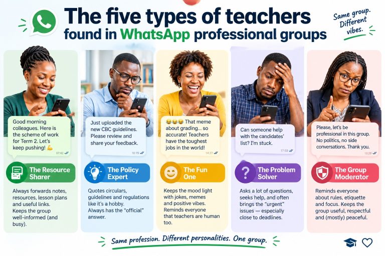 The five types of teachers found in WhatsApp professional groups