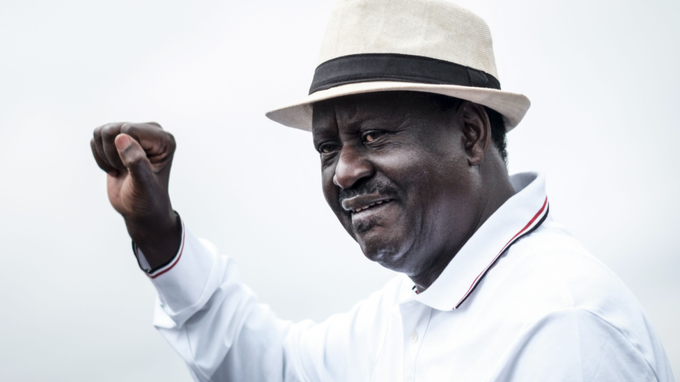 The late Raila Odinga
