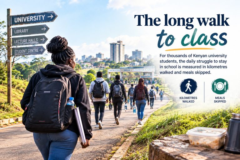The long walk to class