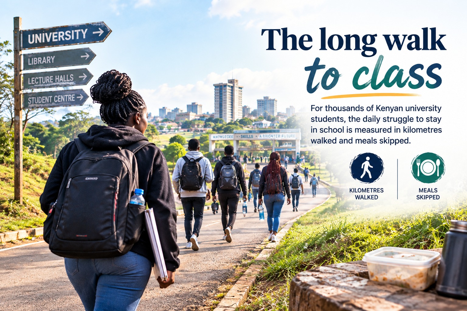 The long walk to class