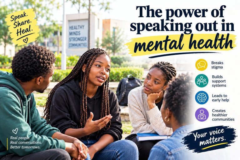 The power of speaking out in mental health