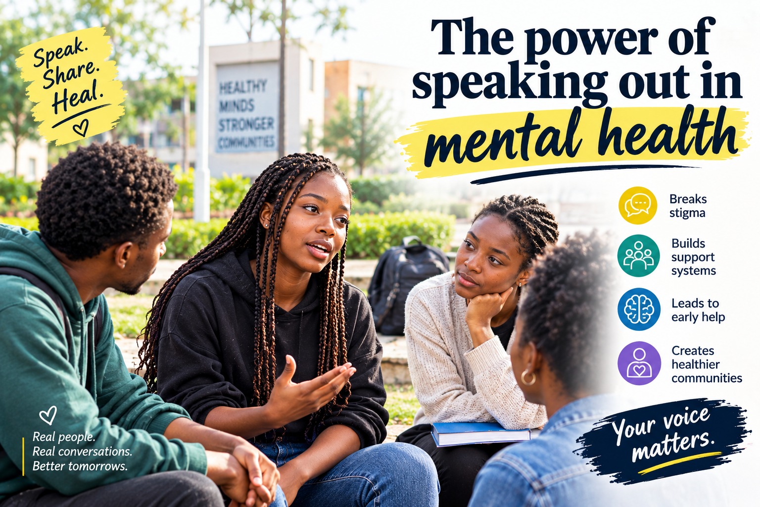 The power of speaking out in mental health