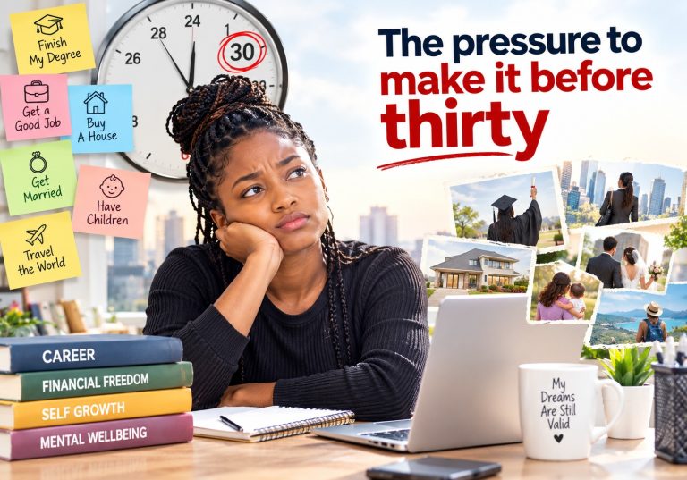 The pressure to make it before thirty