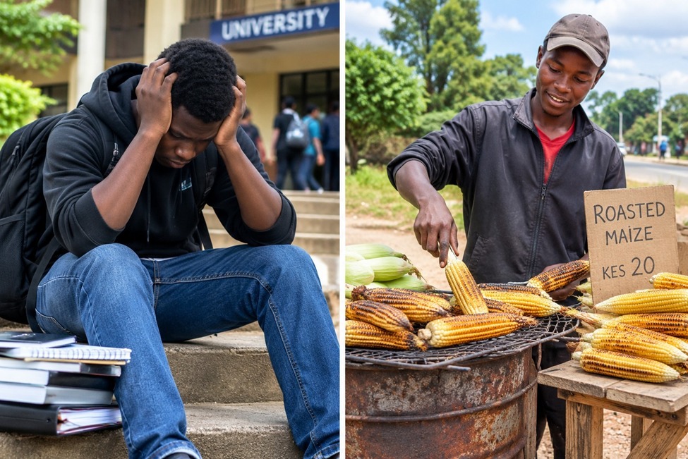 Unfavourable changes and unpredictable patterns of learning in Kenyan universities